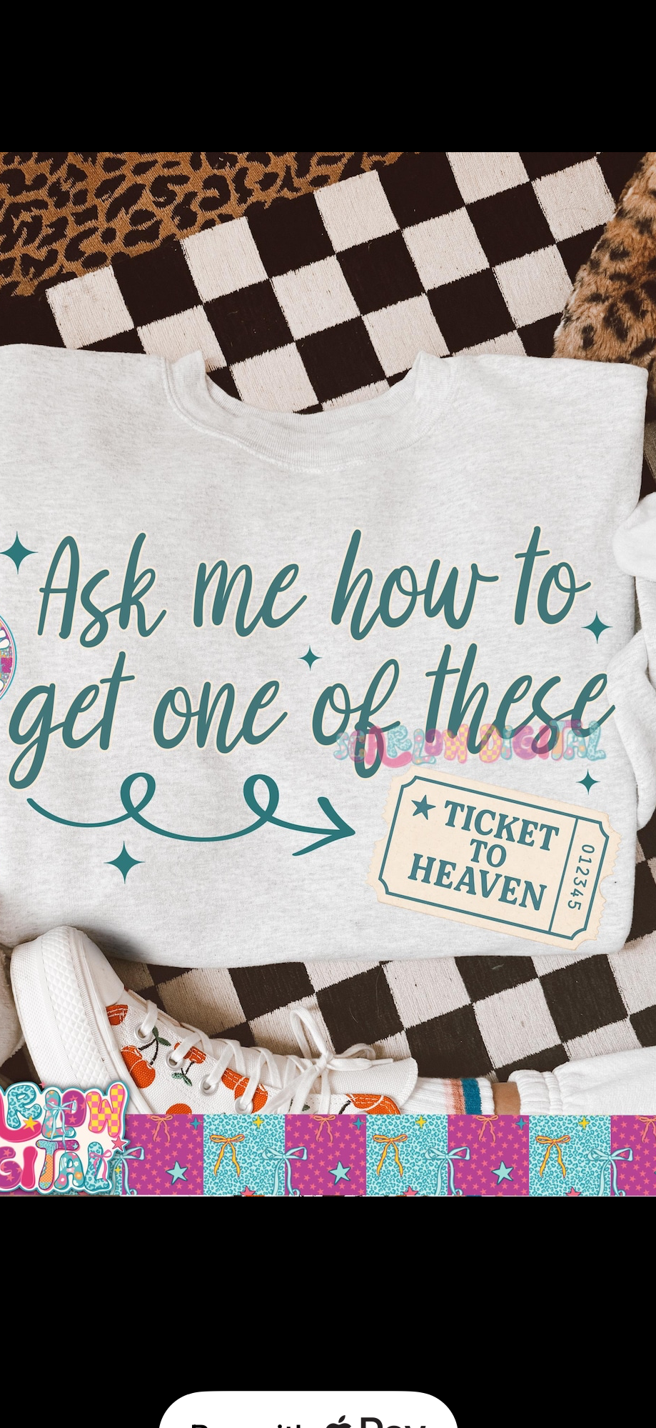 Ticket To Heaven Tee
