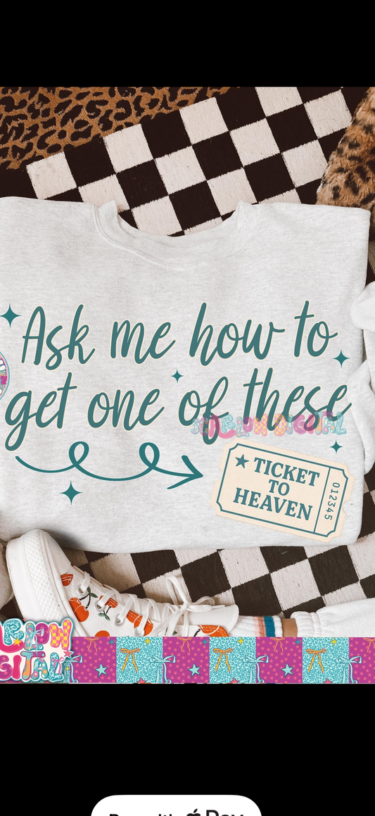 Ticket To Heaven Tee