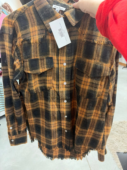 Pearly Buttons Flannel