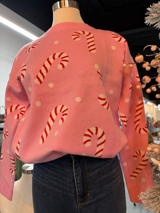 Candy Cane Craze Sweater