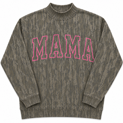Camo mockneck preorder