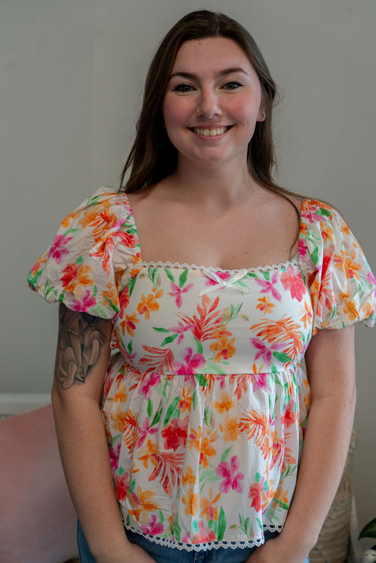 Floral Gardens Top