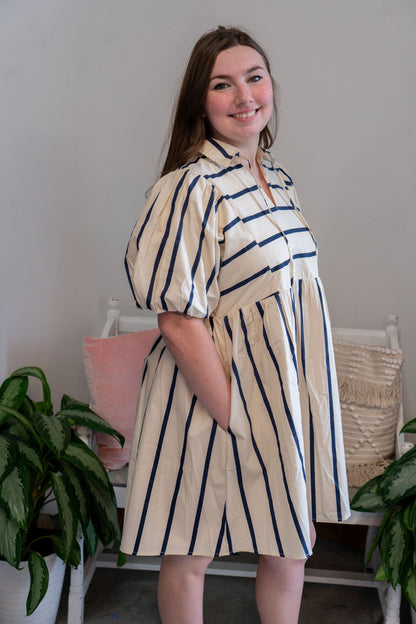 Perfectly Poised Stripe Dress