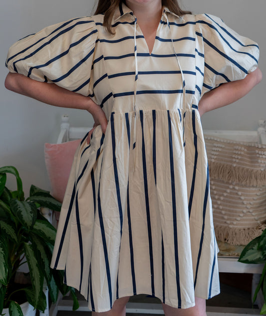 Perfectly Poised Stripe Dress