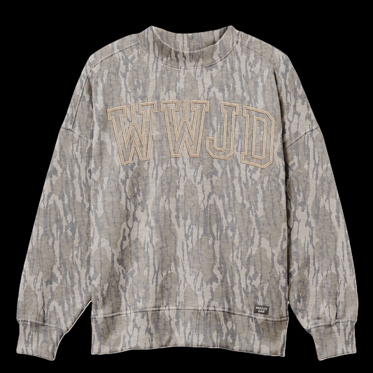 Custom mossy oak sweatshirt