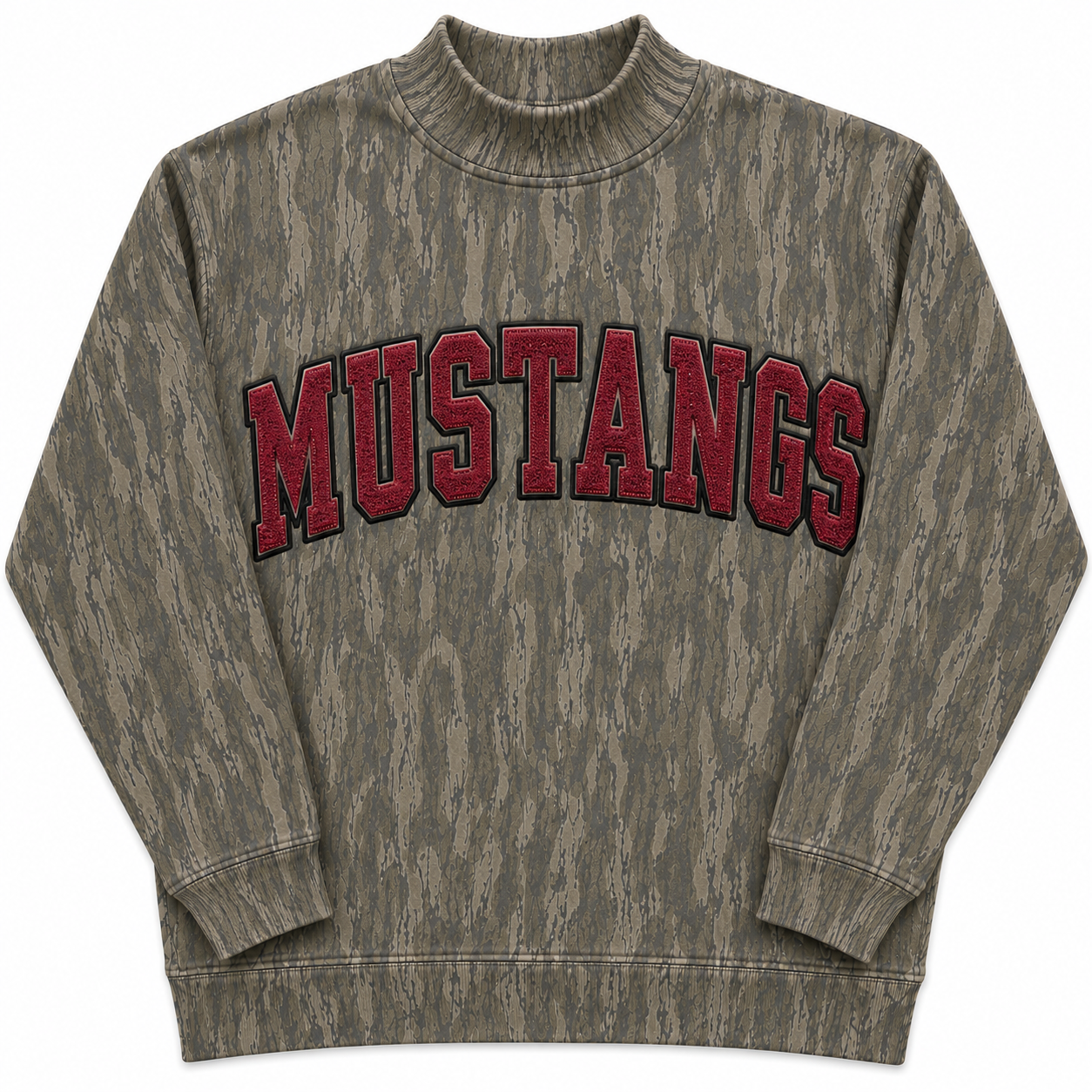 Camo mockneck preorder