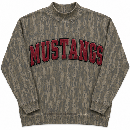 Camo mockneck preorder