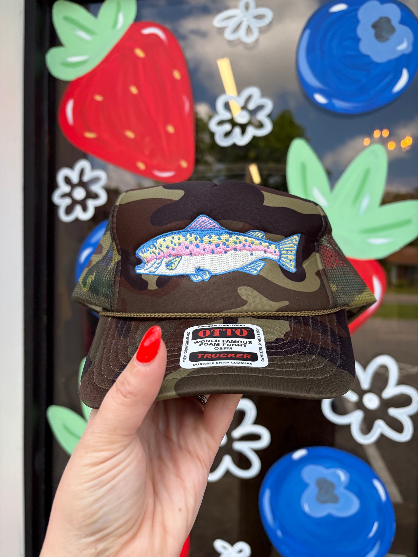 Trout Camo Hat