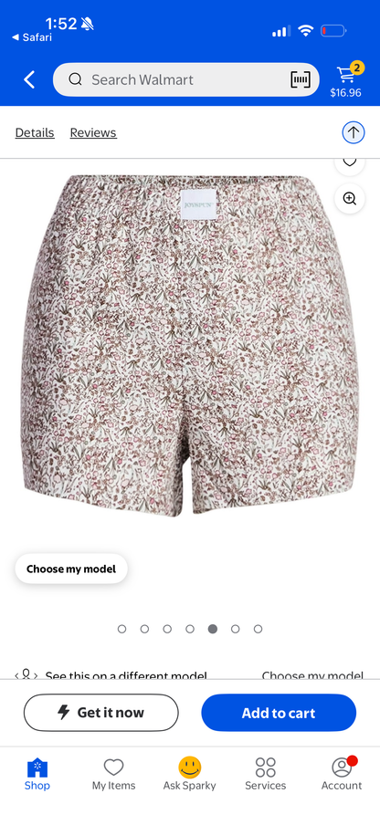 Custom Joyspun Pajama Shorts