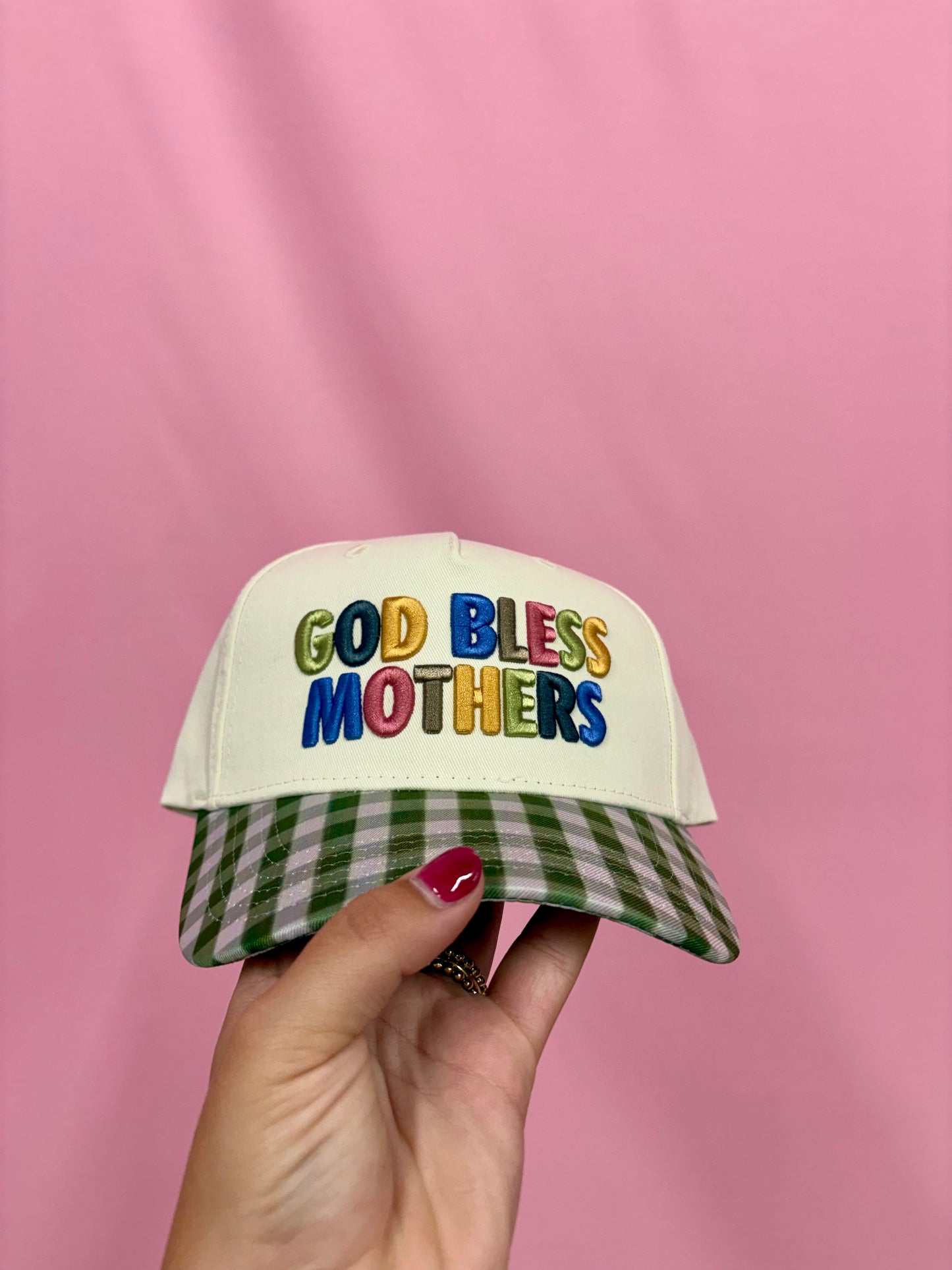 God Bless Mothers Trucker Hat