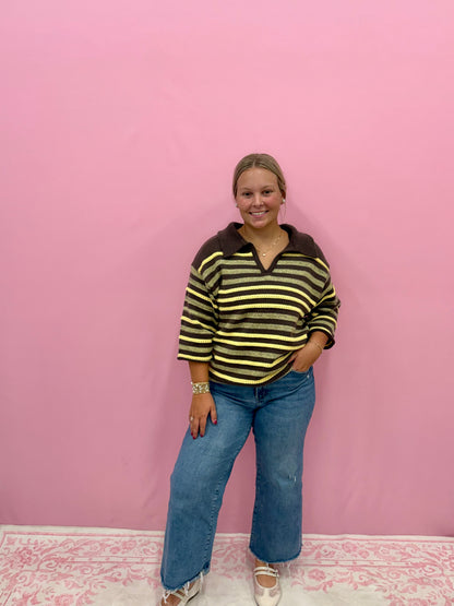 Storybook Stripped Sweater