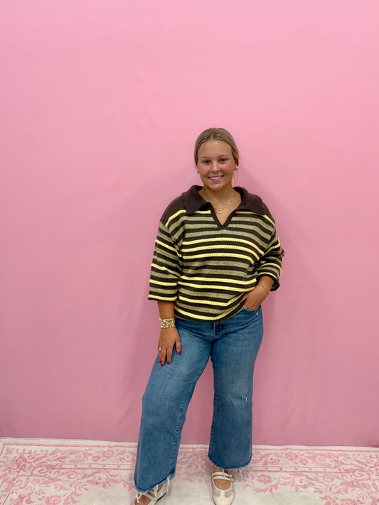 Storybook Stripped Sweater