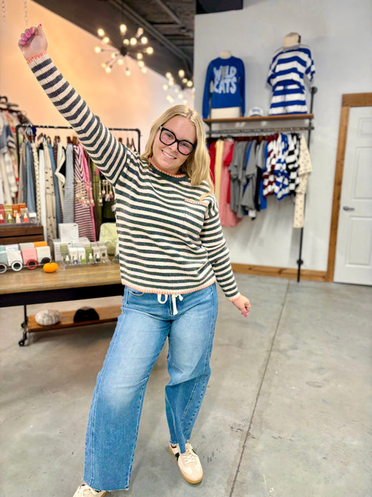 The Boardwalk Stripe Sweater