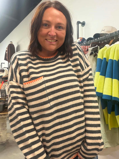 The Boardwalk Stripe Sweater
