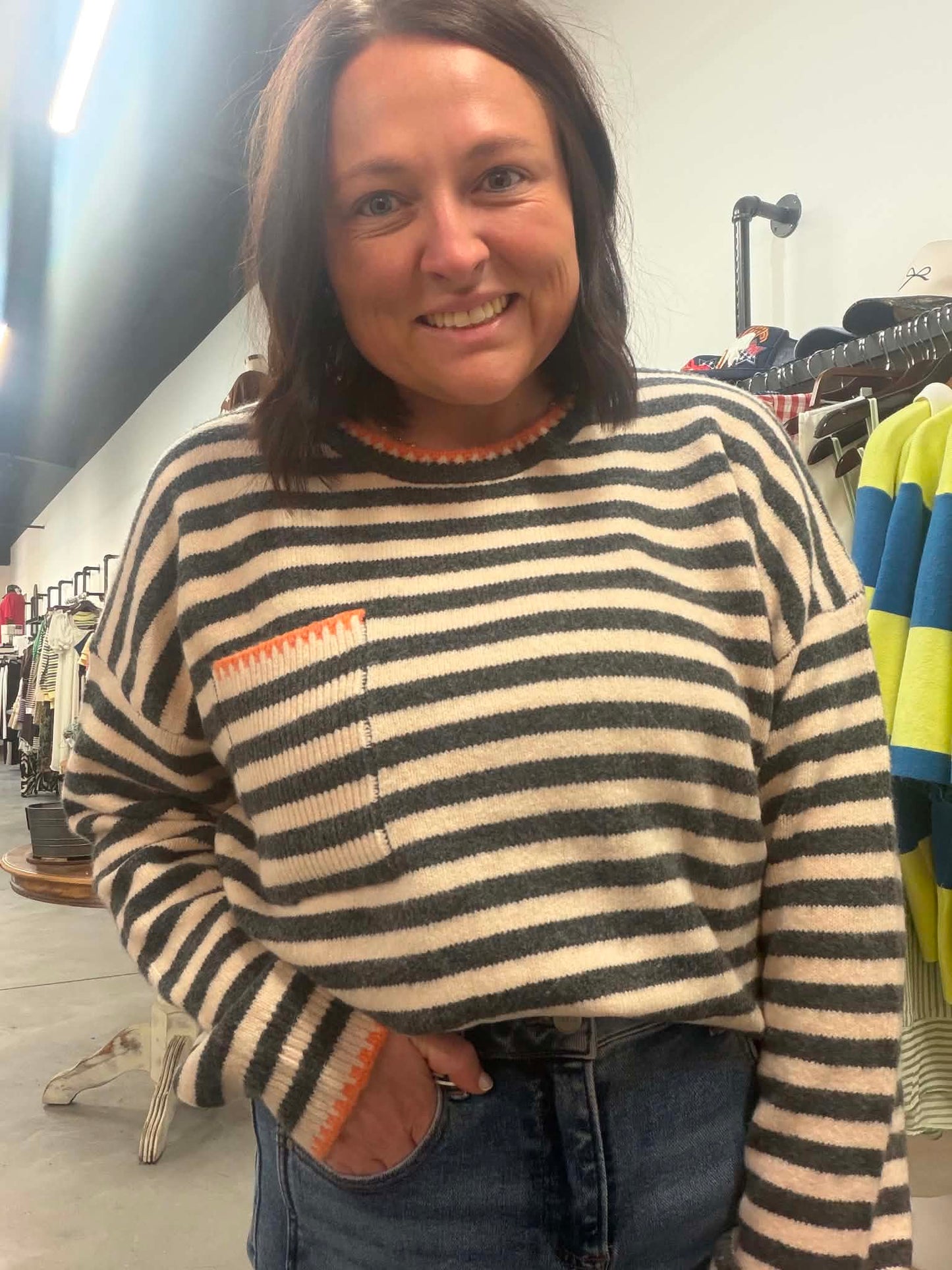 The Boardwalk Stripe Sweater