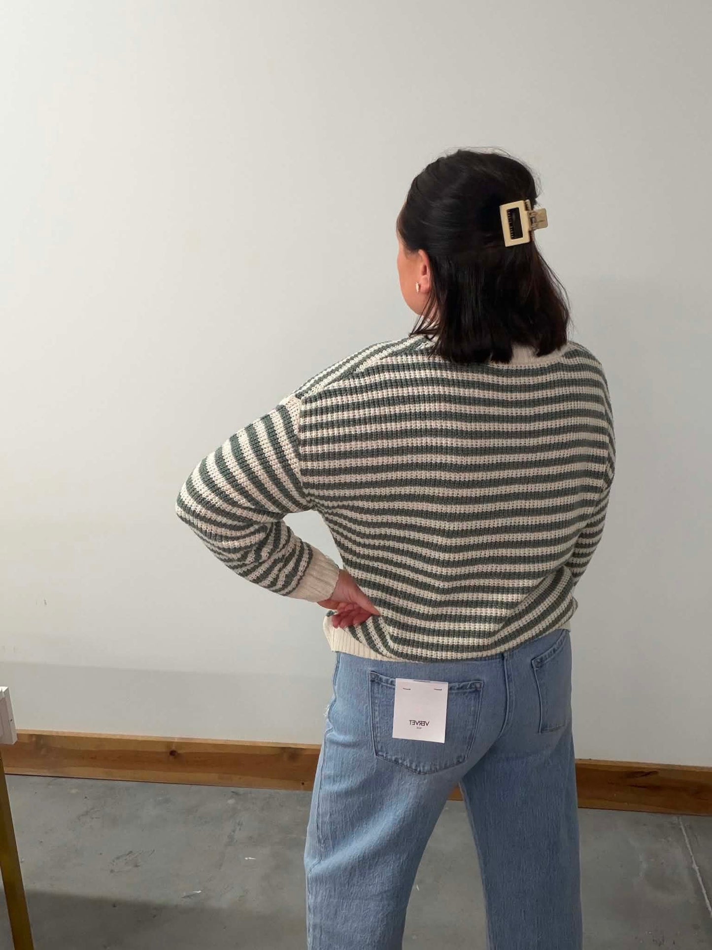 The Coastal Stripe Quarter Zip