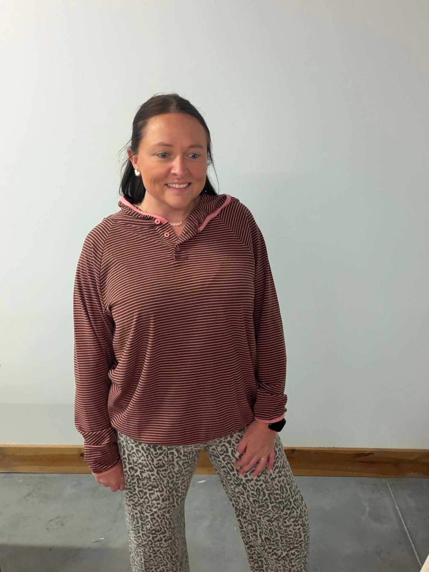 The Sweetheart Stripe Henley