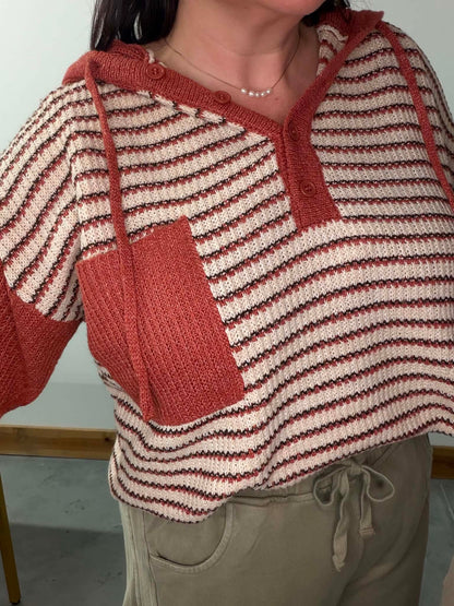 Autumn Lane Hooded Sweater