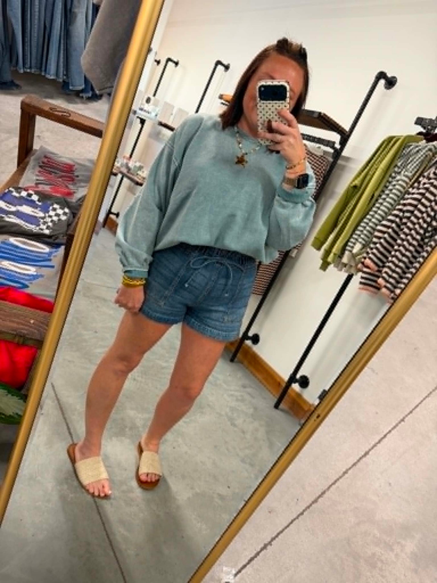 Everyday Oversized Sweatshirt - Ash Blue