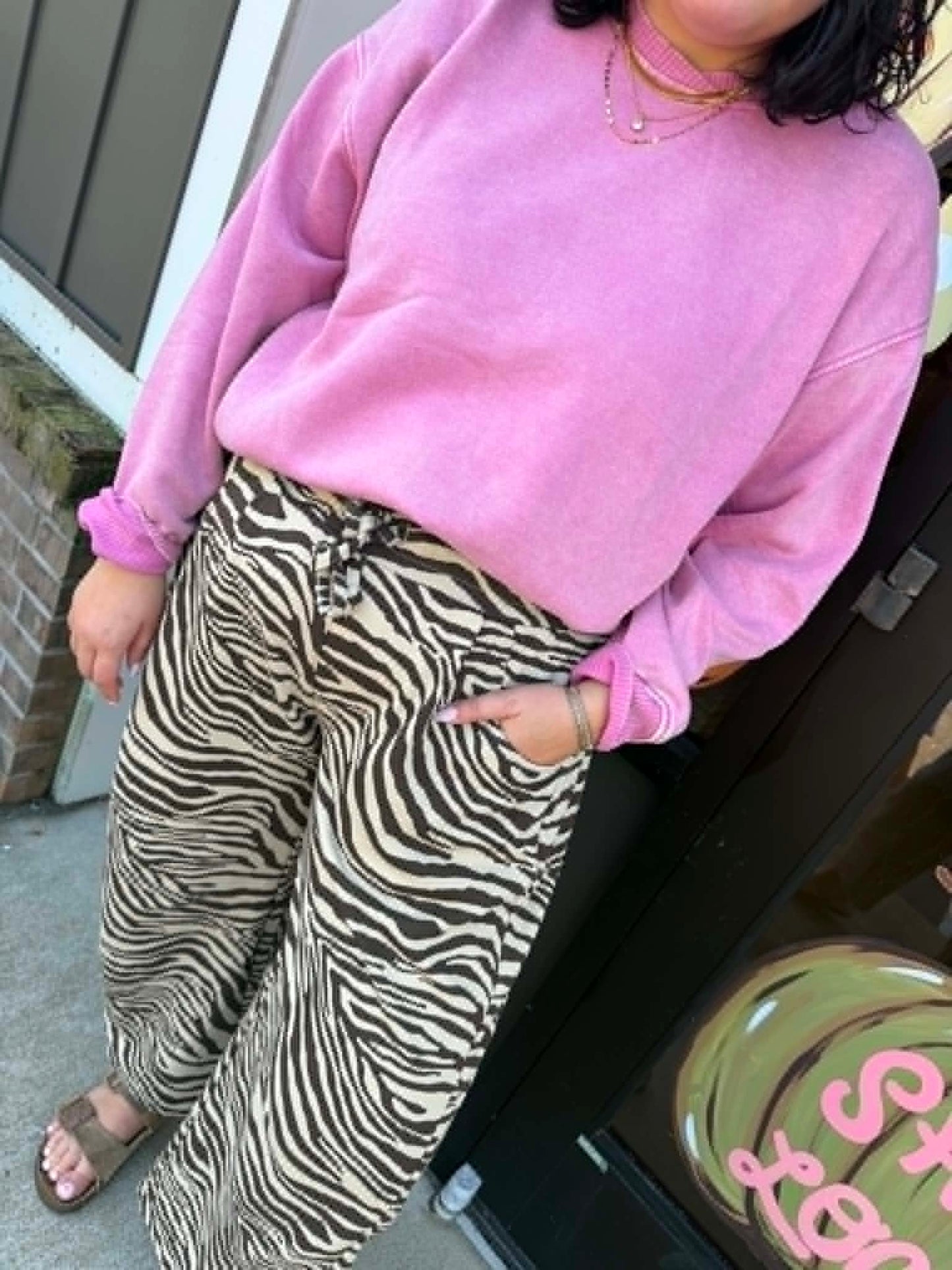 Everyday Oversized Sweatshirt - Mauve