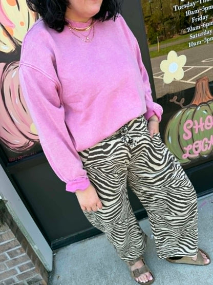 Everyday Oversized Sweatshirt - Mauve