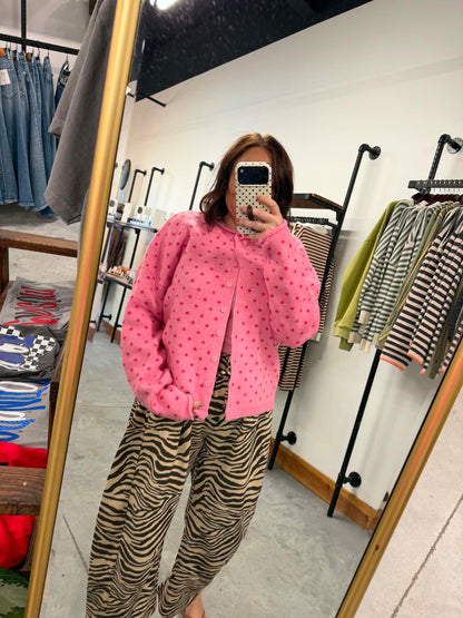 Pretty in Pink Cardigan