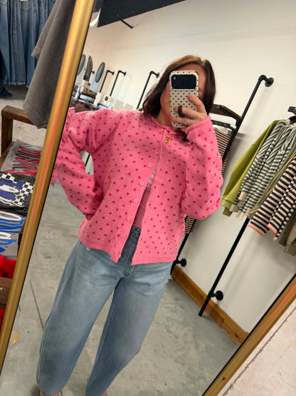 Pretty in Pink Cardigan