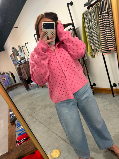 Pretty in Pink Cardigan