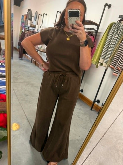 Mocha Mood Muscle Tee