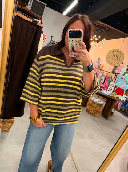 Storybook Stripped Sweater