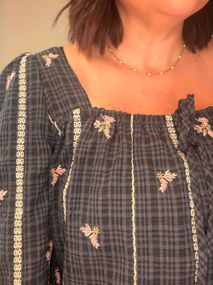 Moonlit Wildflower Blouse