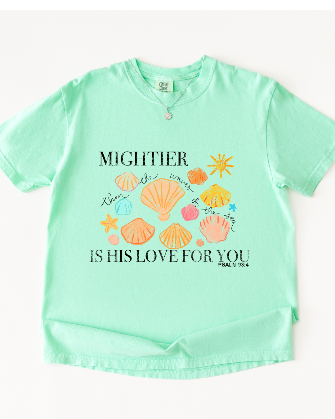 Mightier  the Waves Tee