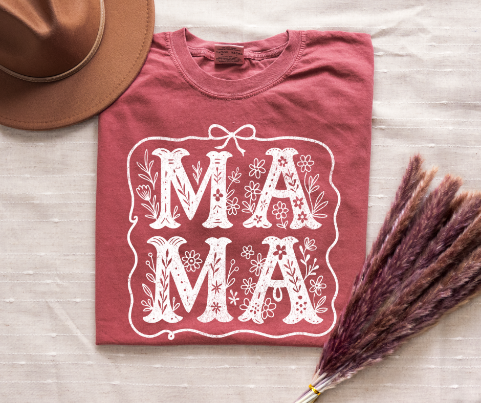 Mama simple floral