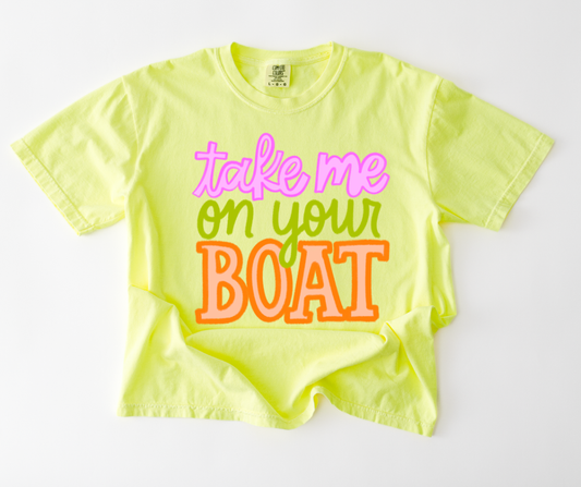 Take Me on Your Boat Tee