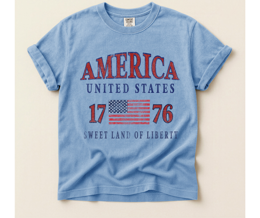 America 1776 Vintage Tee