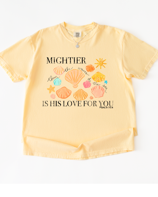 Mightier  the Waves Tee