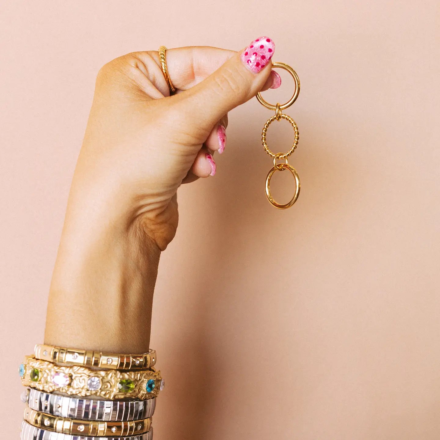 Goldie Stacked Ring - Size 6