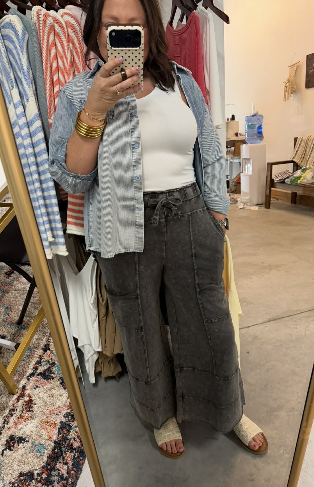 Mineral Washed Pants