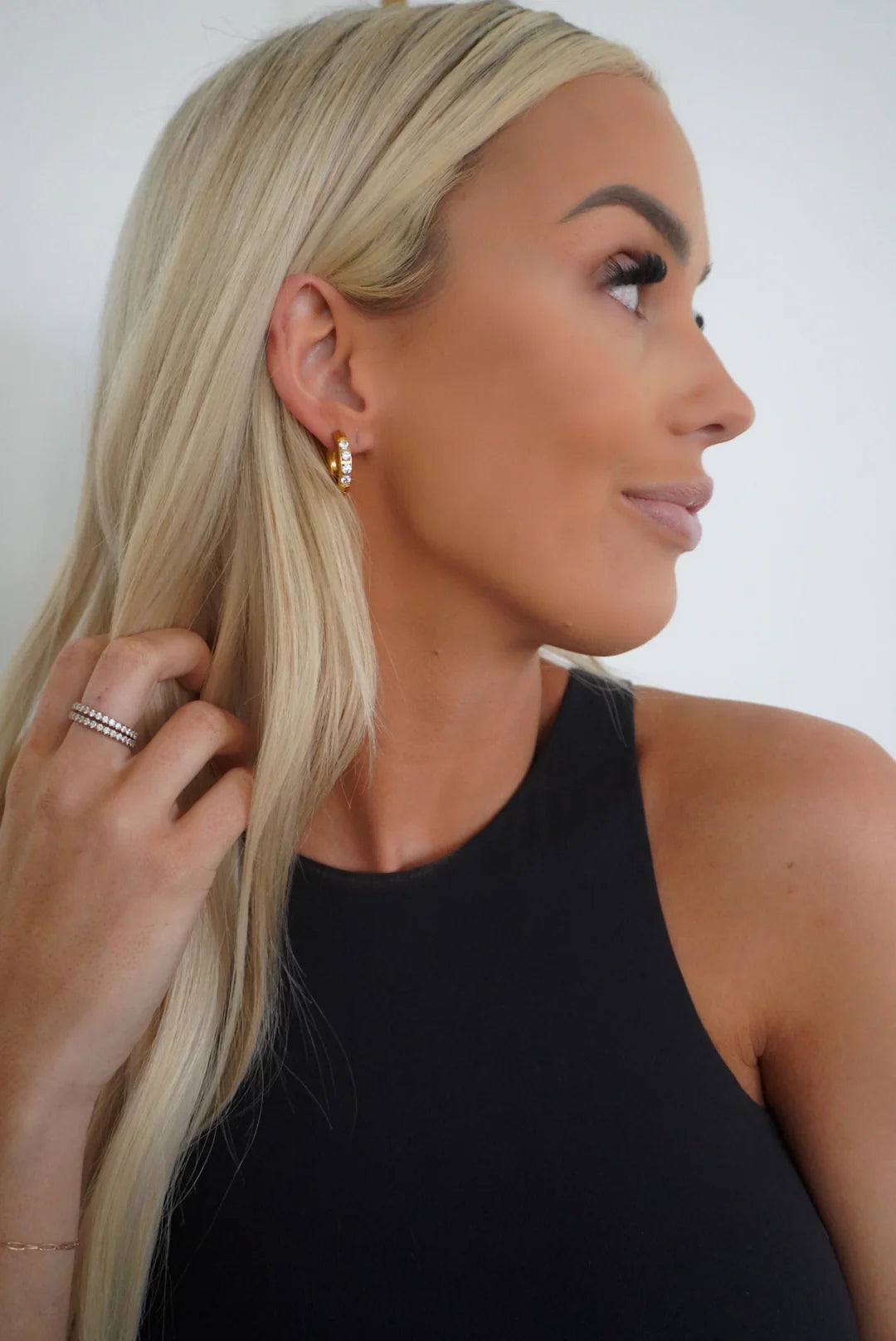 Bling Huggies Earrings