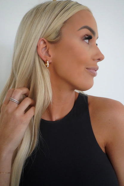 Bling Huggies Earrings