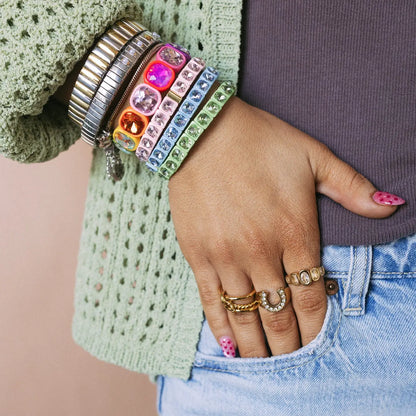 Goldie Stacked Ring - Size 6