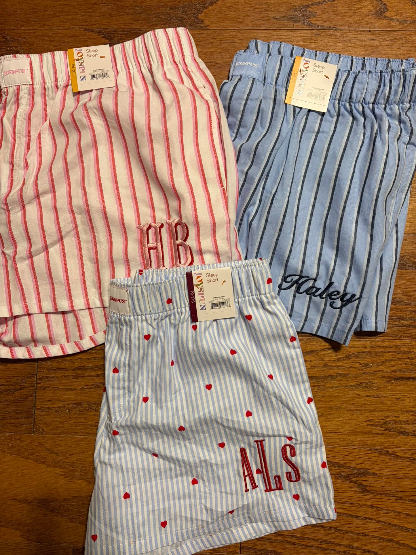 Custom Joyspun Pajama Shorts