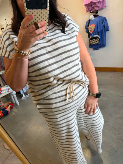 Lounge Striped Bottoms