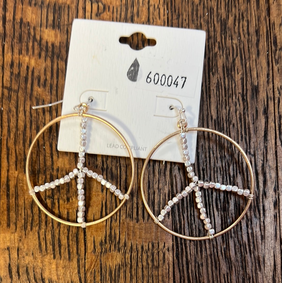 Peace Earrings