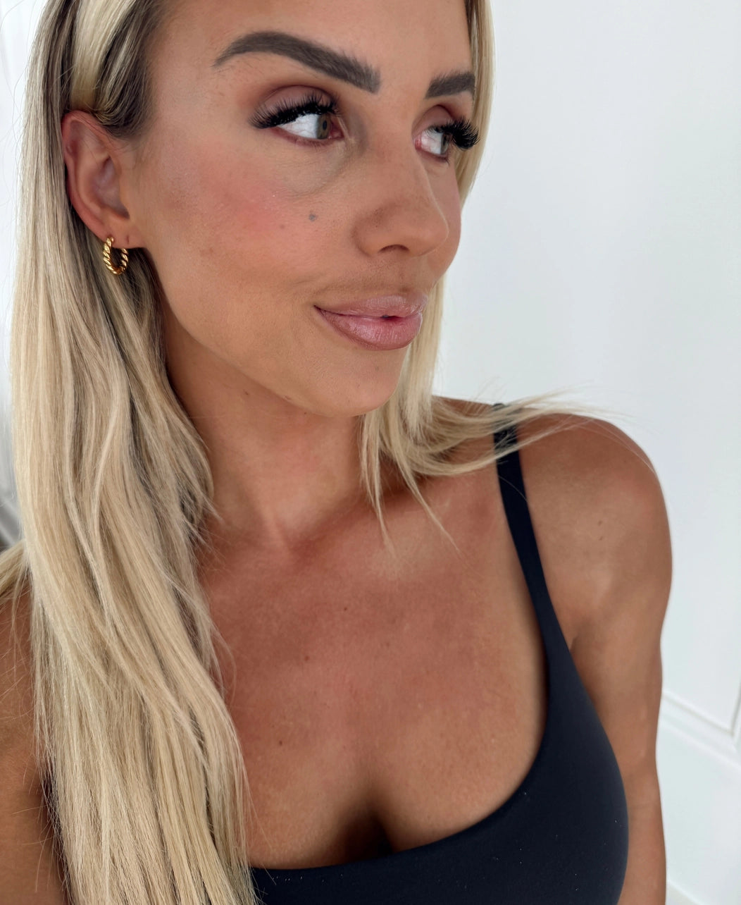 Ivory Hoops (Silver)