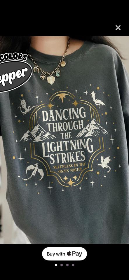 Dancing Through Lightning Tee