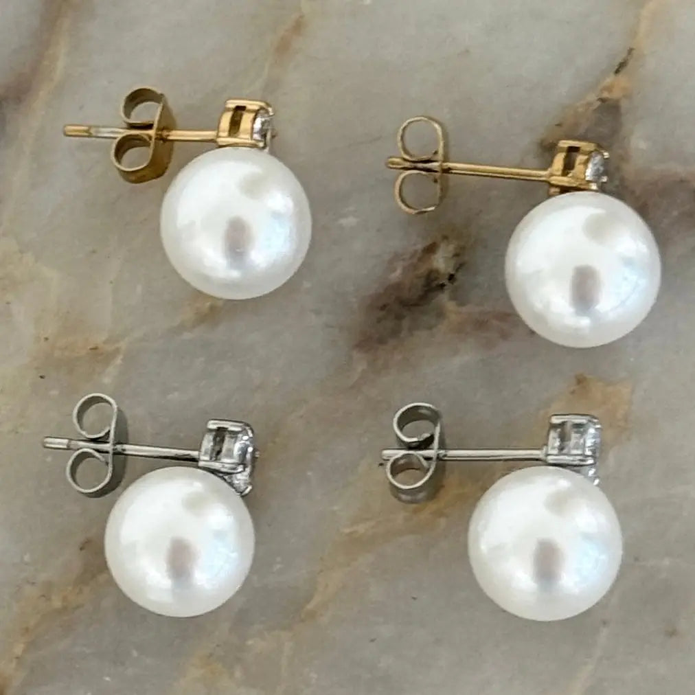 Mia Earrings (Silver)