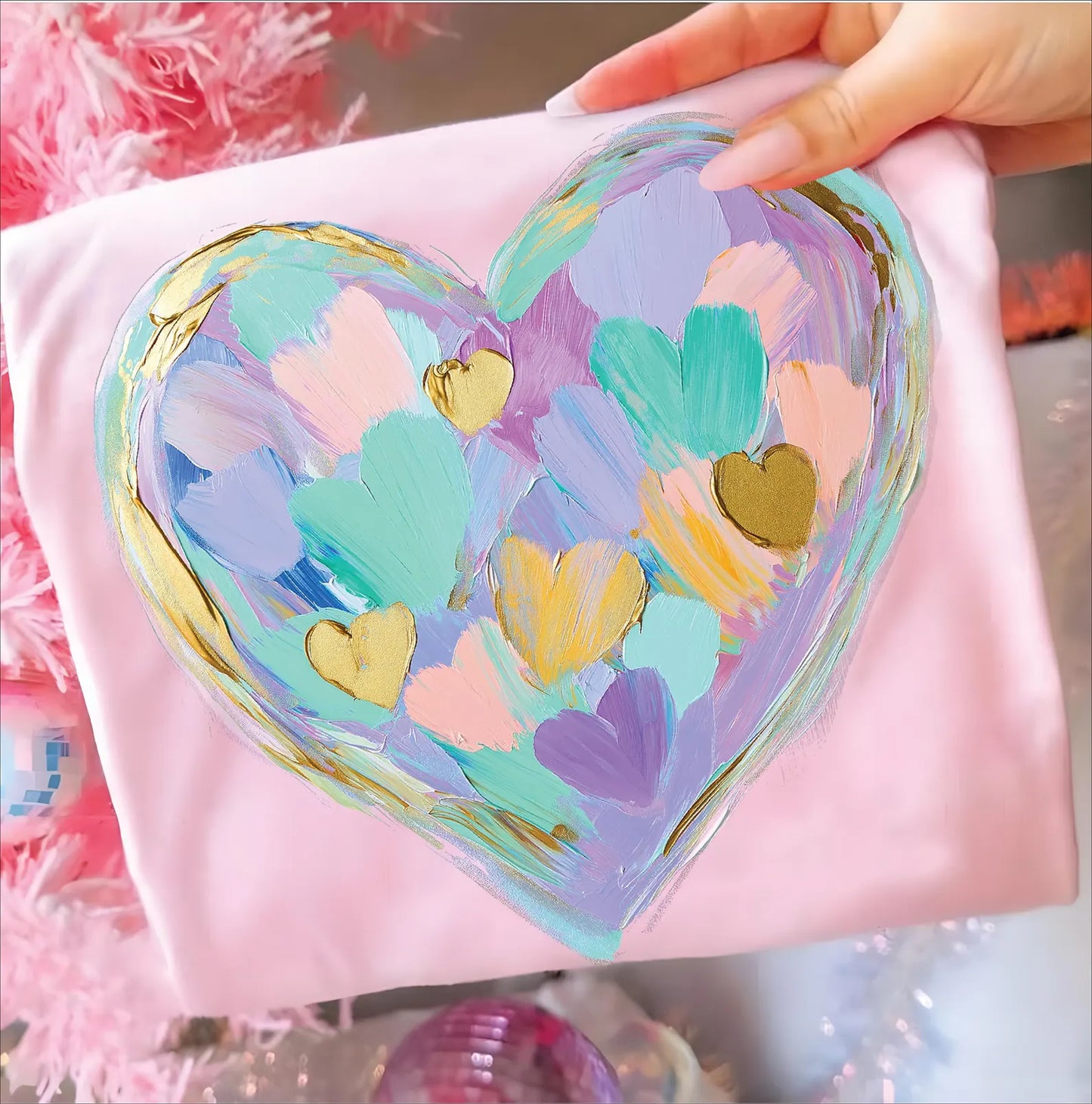 Pastel Hearts Tee