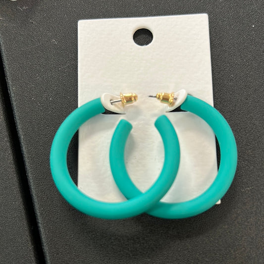 Powder Coated Hoops - Teal