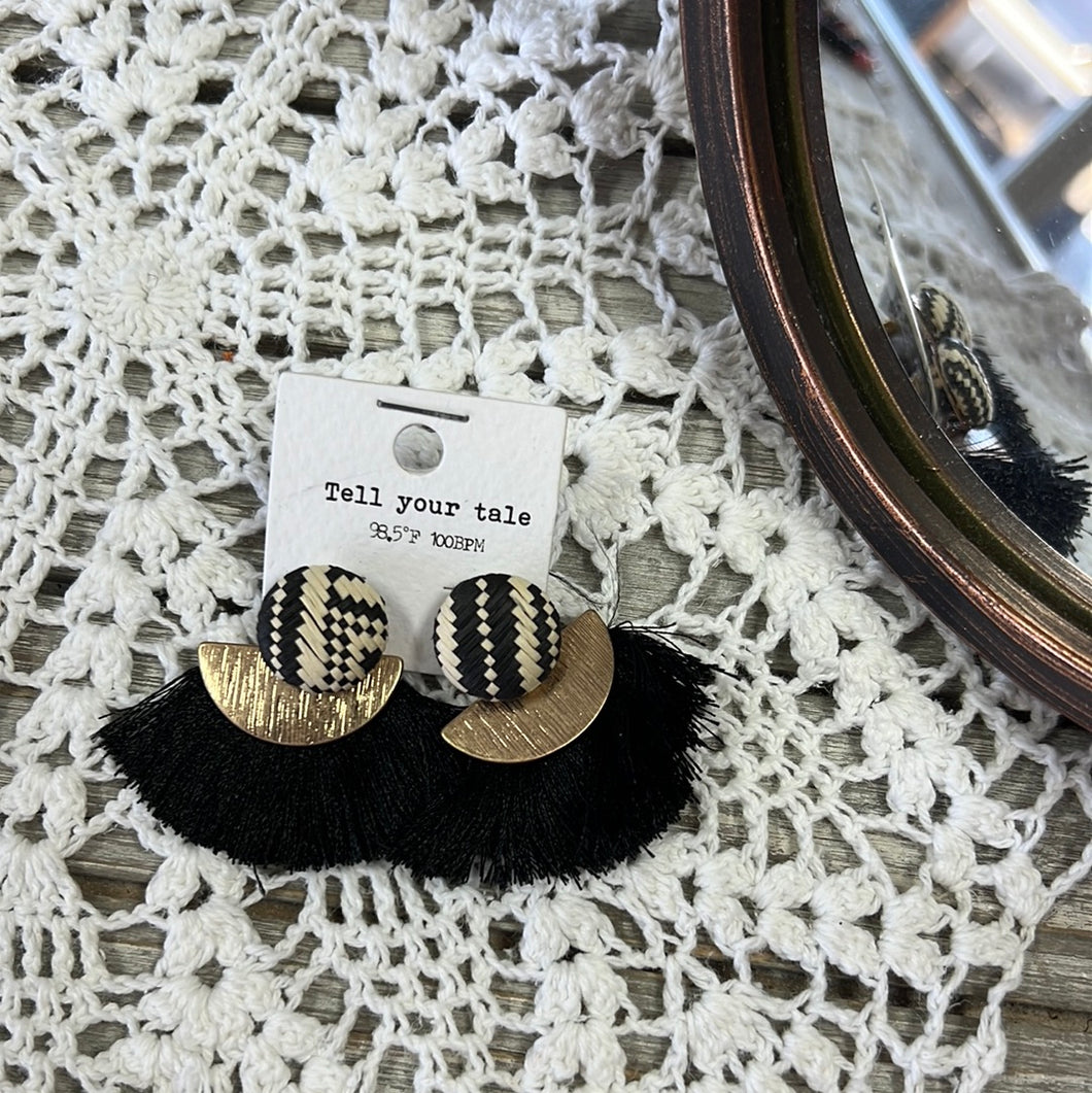 Dome Fan Earrings